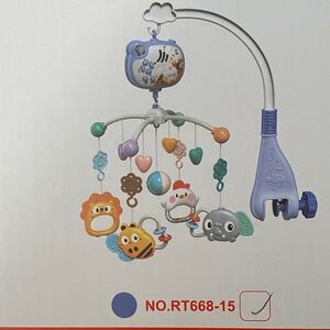 Colorful Animal Musical Crib Mobile